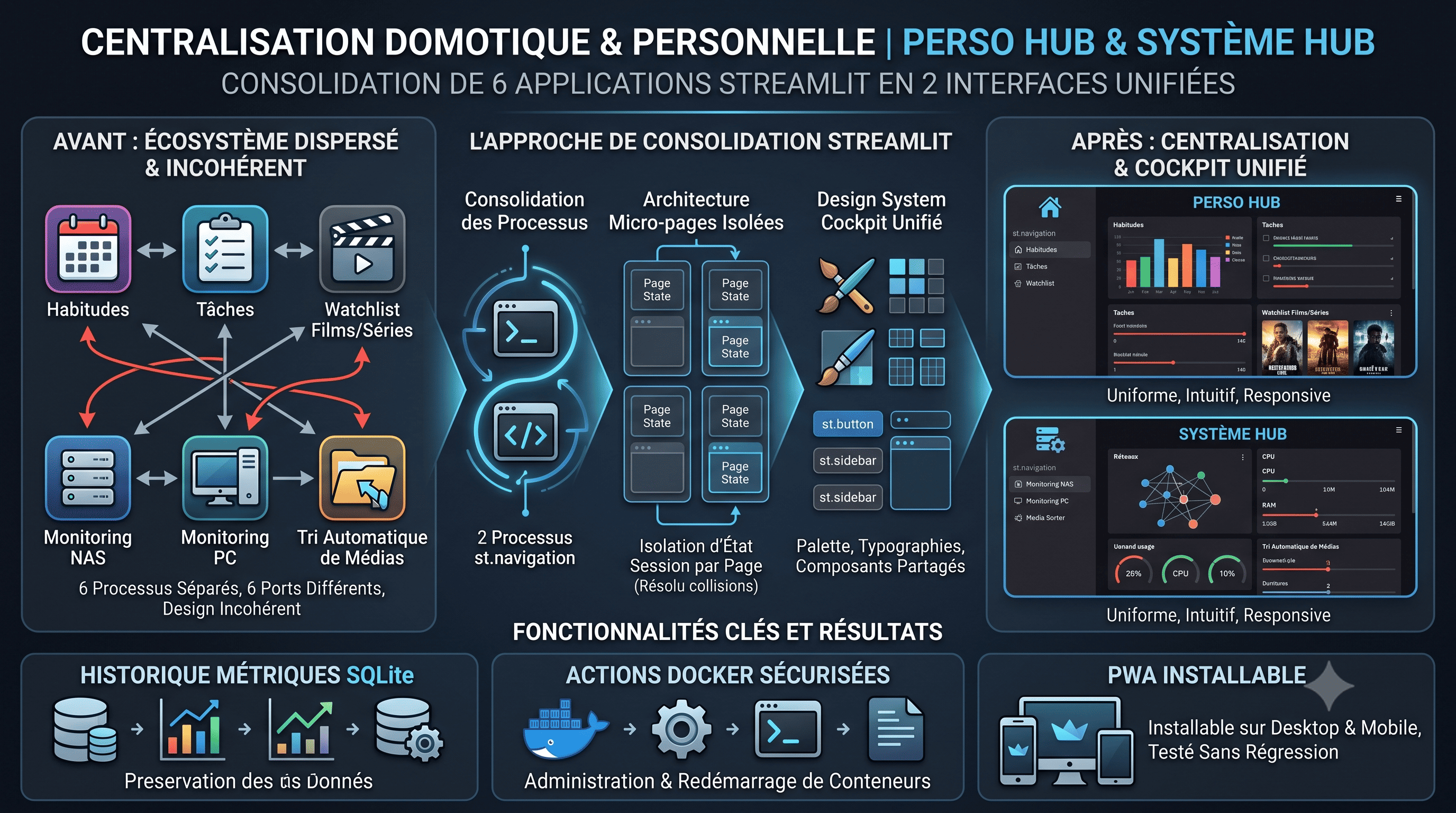 Perso Hub & Système Hub
